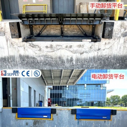 基坑式电动卸货平台VS沿边式手动液压登车桥：选型指南与对比解析